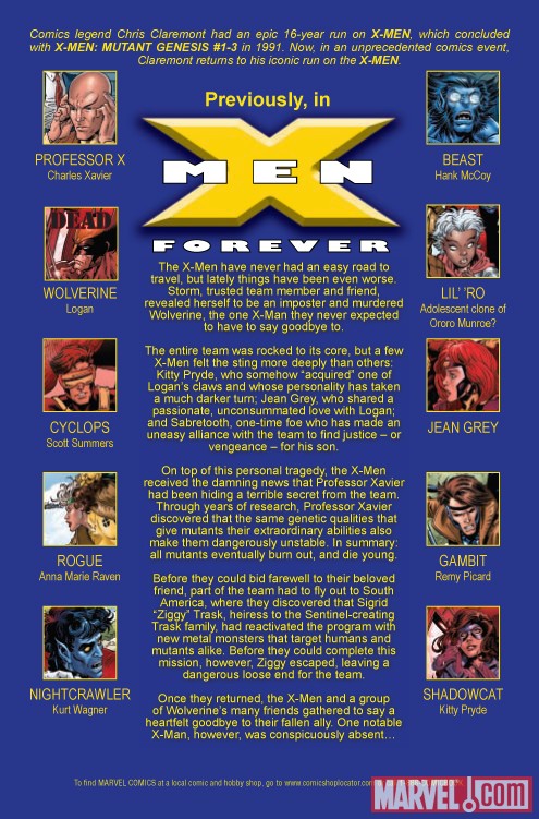 X-Men Forever (2009) #11