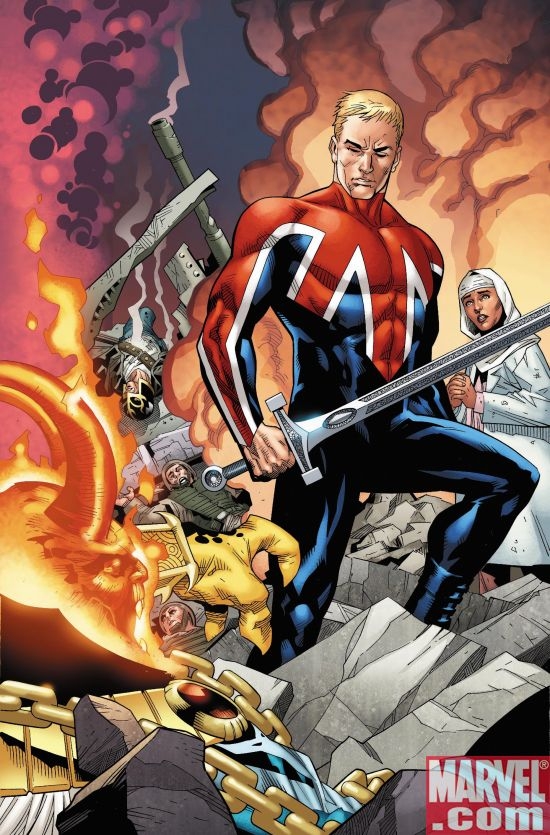 CAPTAIN BRITAIN AND MI 13 #3 SECOND PRINTING VARIANT