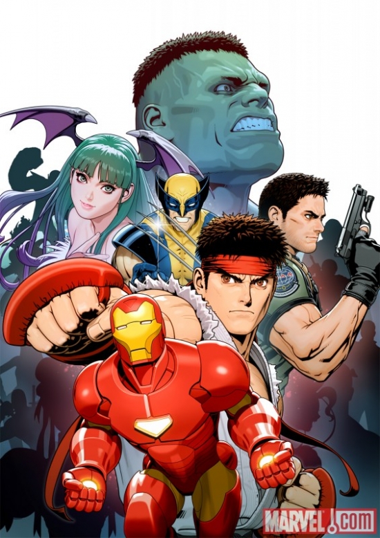 Marvel vs. Capcom 3: Fate of Two Worlds promo art