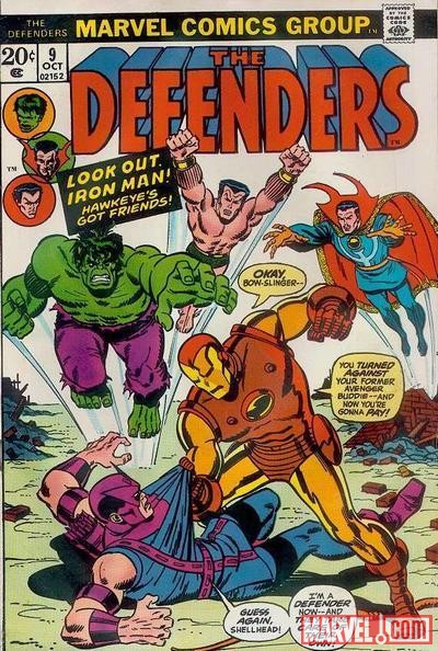 Image Featuring Doctor Strange, Hawkeye, Hulk, Iron Man, Sub-Mariner