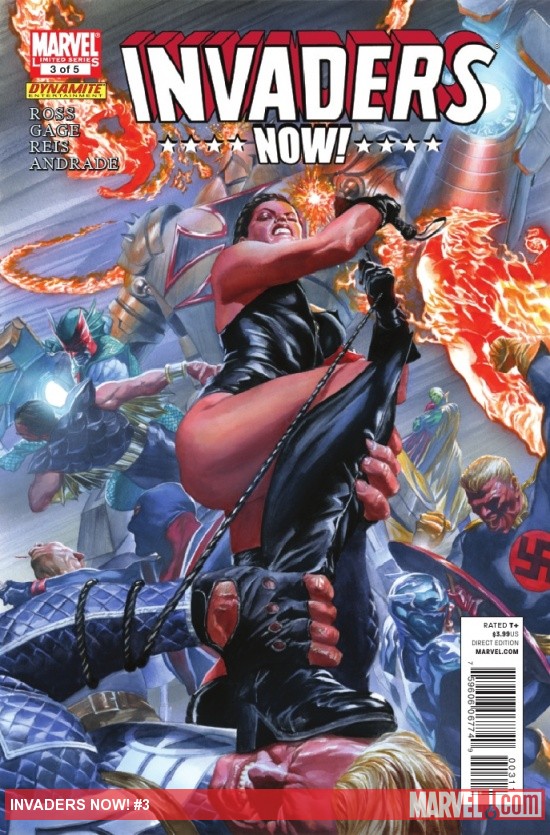 INVADERS NOW! #3 cover by Alex Ross