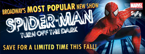 See Spider-Man: Turn Off the Dark on Broadway