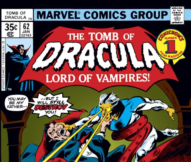 Tomb of Dracula (1972) #62 Cover