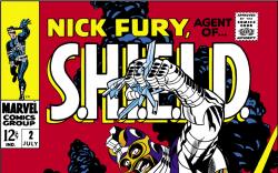 Nick Fury, Agent of Shield (1968) #2 Cover