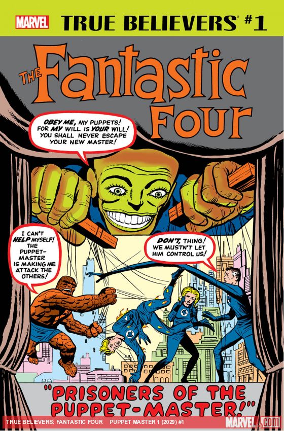 True Believers: Fantastic Four - Puppet Master (2018)