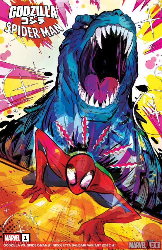 GODZILLA VS. SPIDER-MAN (2025) #1 (Variant)