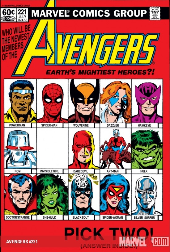 AVENGERS #221
