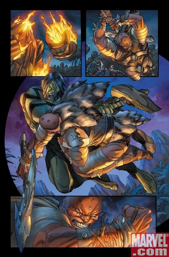 SKAAR: SON OF HULK #2 interior art