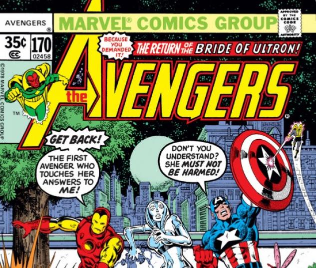 AVENGERS #170 COVER