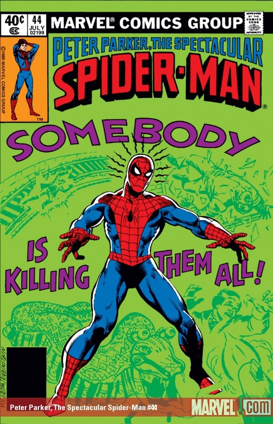 Peter Parker, The Spectacular Spider-Man #44