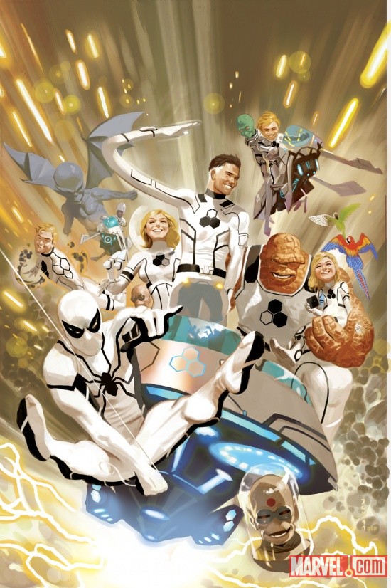 FF #1 cover by Daniel Acuna