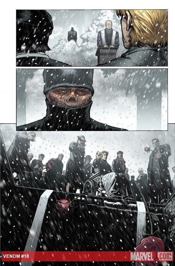 Venom (2011) #10 preview art by Lan Medina