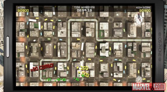 Screenshot from the Oscorp Search & Destroy Pack in The Amazing Spider-Man video game