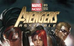 cover from Avengers Assemble (2012) #13 (LEE VARIANT)