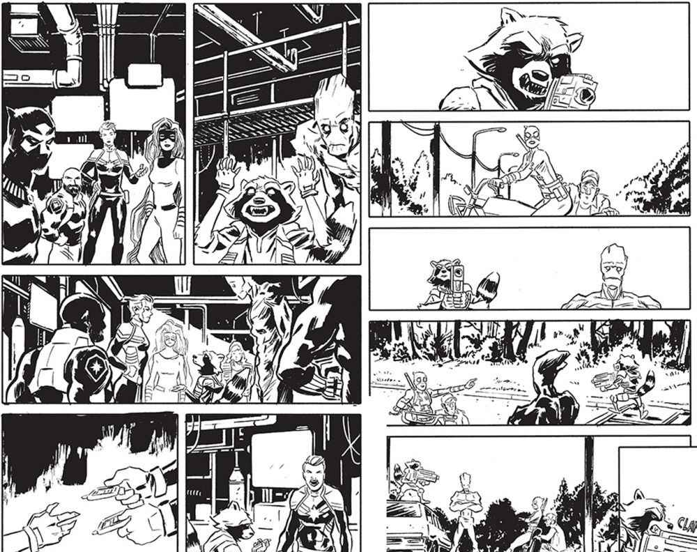 Michael Walsh Sends Rocket & Groot to War
