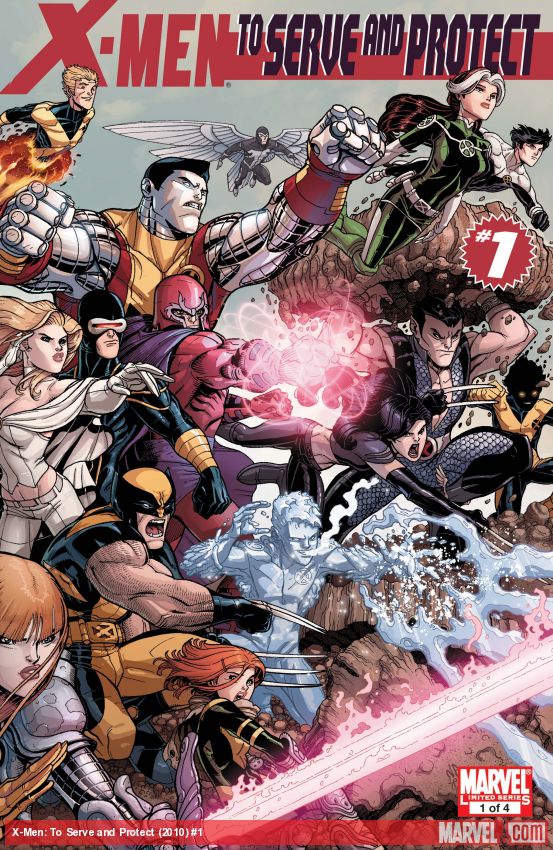 X-Men: To Serve and Protect (2010) #1 (Variant)
