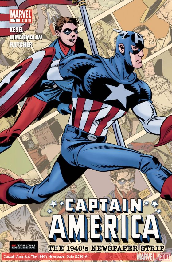 Captain America: The 1940s Newspaper Strip (2010)