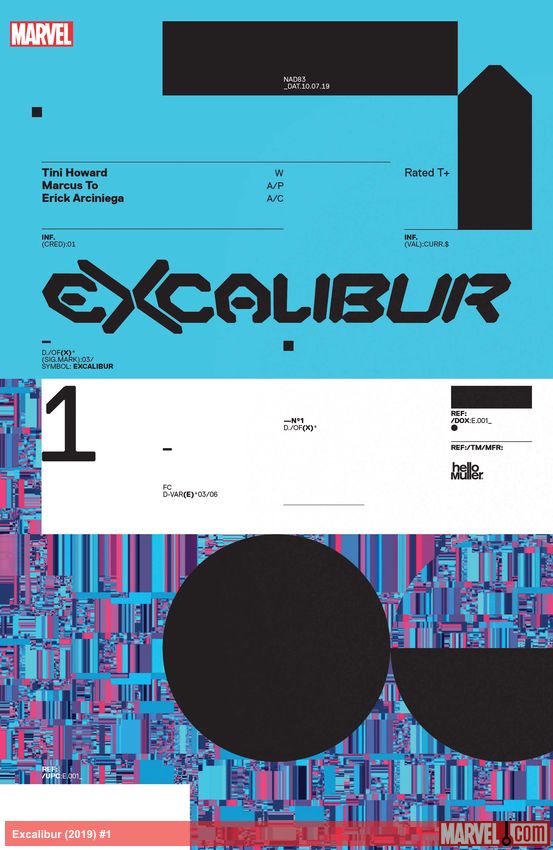 Excalibur (2019) #1 (Variant)