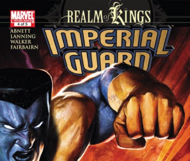 REALM OF KINGS: IMPERIAL GUARD #4 Cover by Brian Haberlin