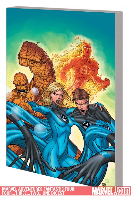 MARVEL ADVENTURES FANTASTIC FOUR: FOUR-THREE-TWO-ONE... (Digest)