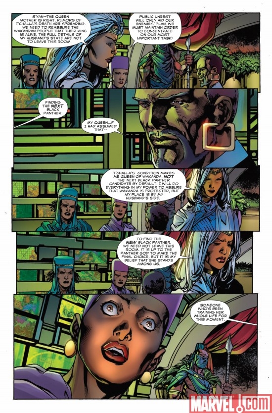 BLACK PANTHER #2 preview page 4