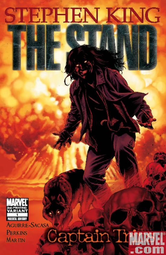 THE STAND: CAPTAIN TRIPS #1 (of 5) SECOND PRINTING VARIANT Cover