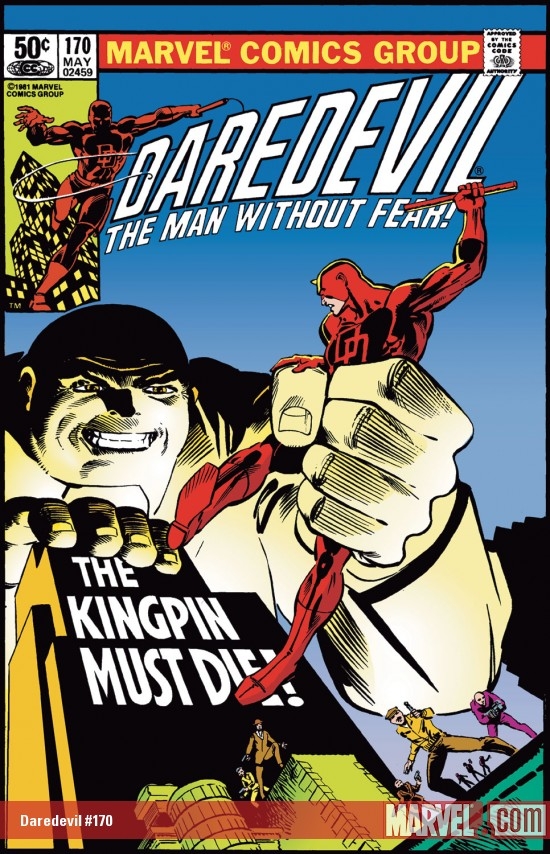 DAREDEVIL #170 COVER