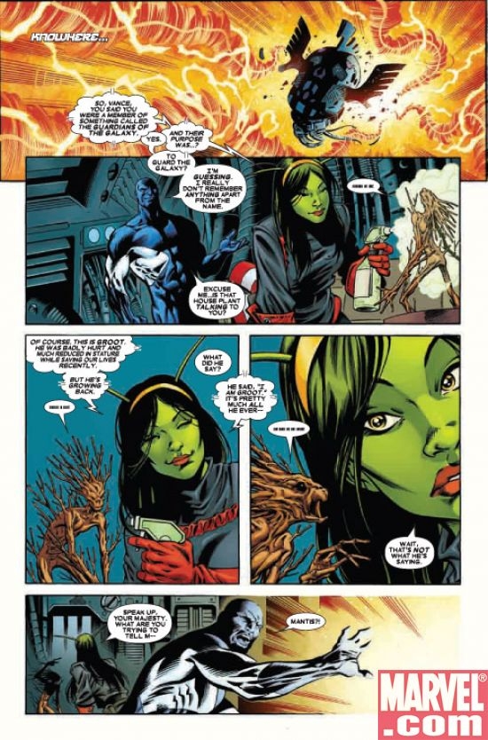 GUARDIANS OF THE GALAXY #3, page 6