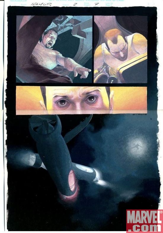 SUB-MARINER: THE DEPTHS Interior Art