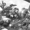 ULTIMATES 3 #1 B&W Variant (Heroes)