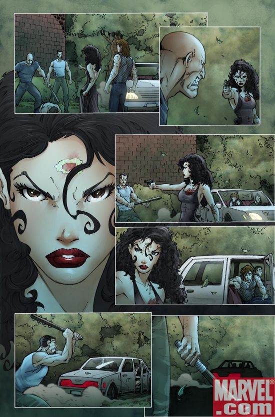 ANITA BLAKE, VAMPIRE HUNTER: GUILTY PLEASURES #8 interior art