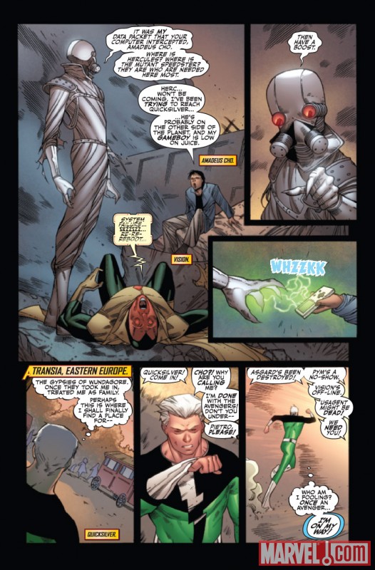MIGHTY AVENGERS #36 Art by Khoi Pham