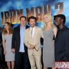 The Iron Man 2 cast at the Iron Man 2 press junket