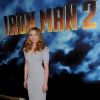 Scarlett Johnansson at the Iron Man 2 press junket