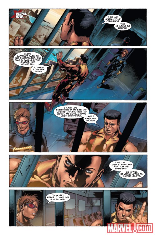 X-MEN: SECOND COMING - REVELATIONS: HELLBOUND # 1 preview art by Harvey Tolibao