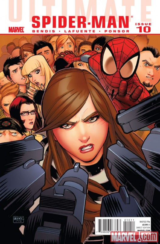 ULTIMATE COMICS SPIDER-MAN #10 cover by David Lafuente