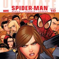 ULTIMATE COMICS SPIDER-MAN #10 cover by David Lafuente