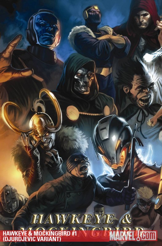 Hawkeye & Mockingbird (2010) #1 (DJURDJEVIC VARIANT)