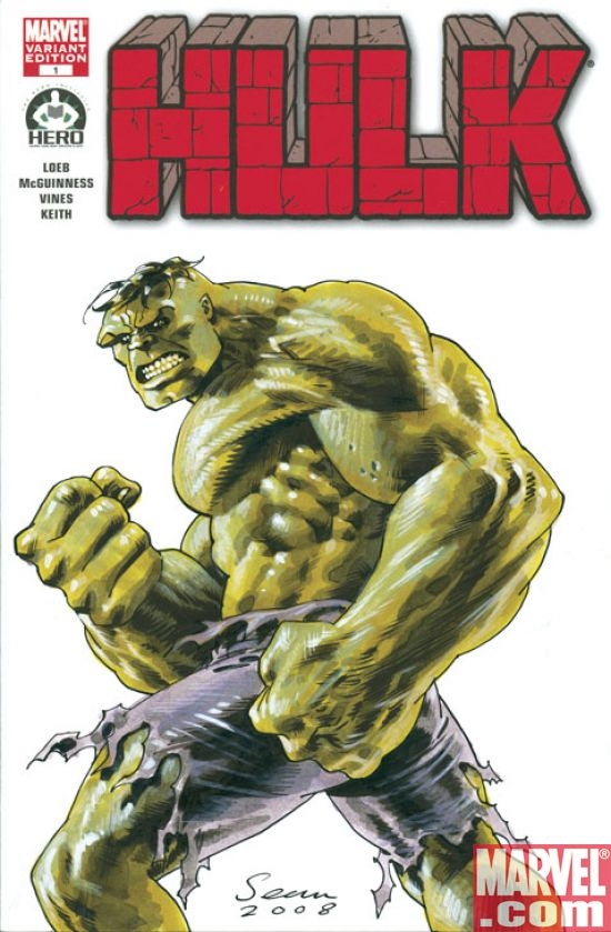 HULK cover art by Sean Phillips