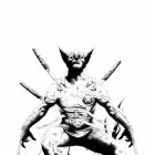 WOLVERINE #1 (2010) sketch variant cover by Jae Lee