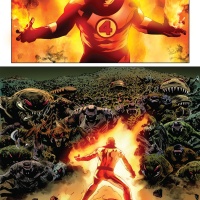 Fantastic Four #587 art by Steve Epting