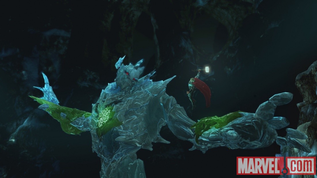 Thor: God of Thunder screenshot - Thor vs. Frost Giants