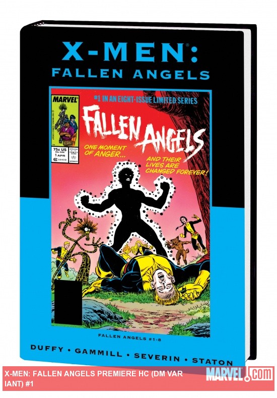 X-MEN: FALLEN ANGELS PREMIERE HC DM variant cover