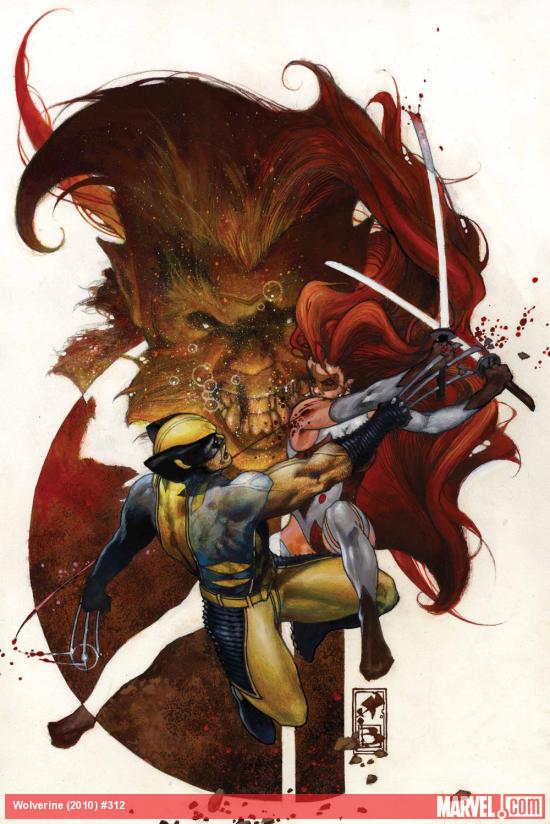 Wolverine #312 cover by Simone Bianchi