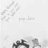2012 Happy Holidays sketch card from Jorge Molina, featuring Storm