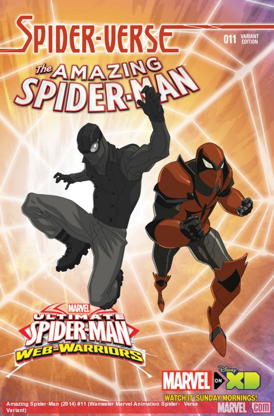 The Amazing Spider-Man (2014) #11 (Wamester Marvel Animation Spider-​Verse Variant)