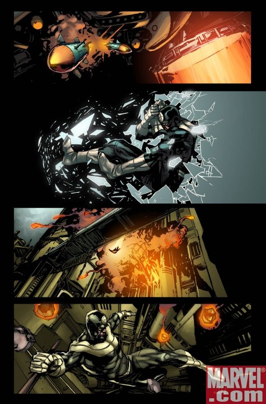 THUNDERBOLTS #127 interior art by Roberto De La Torre