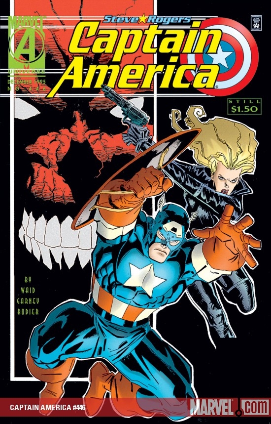 CAPTAIN AMERICA #446 COVER