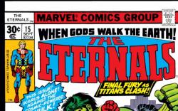 ETERNALS (2009) #15 COVER