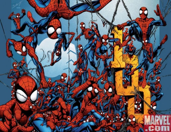 Ultimate Spider-Man #100 Wrap-Around Cover